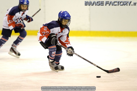 2014-12-07 Hockey Milano Rossoblu U12-Real Torino 0665 Luca Orlandi